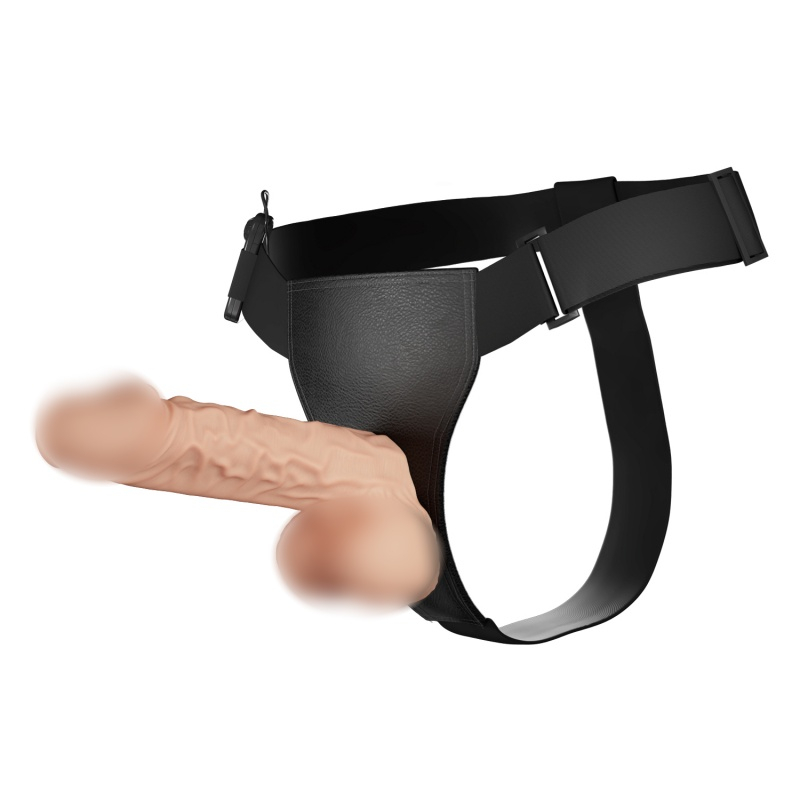 Страпон с вибрацией "Ultra 9,4" крупный, суперреалистичный 